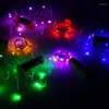 Strings Foxanon Wine Bottle Light Cork Copper Wire Fairy Led String Lights 10LED For Christmas Wedding Holiday Decoration 3 LR44 Battery