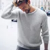 سترات الرجال في الخريف والشتاء للرجال pullover الطائر غير الرسمي ألوان صلبة متبكلة 220928