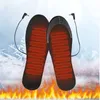 Trädgård USB uppvärmda skoinsulor elektrisk fot uppvärmning kudd fötter varmare strumpa kuddar matta vinter utomhus sport uppvärmning insollös vinter varma elektriska filtar
