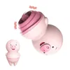 ビューティーアイテム2022新しいUSB充電豚の舐め吸うバイブレータークリトリス膣ニップルリックマッサージウーマンセクシーなおもちゃアダルトエロティックマシン