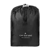 Car Organizer Seat Travel Bag Waterproof Easy Carry Adjustable Padded Straps Black
