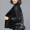 Womens Down Parkas Jackets Jacket Jacket Coats Coreano Mulher Estética Puffer Roupas compridas Roupas femininas Casaco feminino de parka 220929