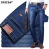 Hommes Jeans Hommes Jeans hiver Classique Vintage Droite Lâche Casual Denim Pantalon Travail D'affaires Confortable Surdimensionné Jeans Pantalon 220929