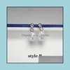 Stud Perle Boucles D'oreilles S925 Sterling Sier Goutte D'eau Baroque Boucle D'oreille Pour Les Femmes Anniversaire Cadeau De Noël Livraison De Bijoux 2021 Yydh Dhlri