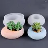 Outils d'artisanat 3D Flower Pot Moule g￩om￩trique en b￩ton ciment succulent moule de jardini￨res ￩poxy r￩sine artisanat fabrication de fournitures ￠ la maison d￩cor de jardin ￠ la maison