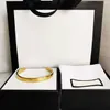 Designer Bangles Letter Bracelet Fashion Product Woman Brass Gold Hand Brand Bracelets Jewelry Supply