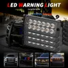 Samochód 12 LED Strobe Light Signal Signal Lights 12V Universal Hazard Flash Wodoodporny IP67 Okrągły Lampa Bezpieczeństwo 4 w 1