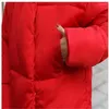 Trench-Cods trench Coats Winter Femmes Jacques courtes 2022 Sweet Stand-Collar Femelle Longue Linette Coton épaississant Parkas Q890