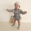 Наборы одежды 2022 Осенний ребенок с длинными рукавами наборы для младенцев -мальчики из воротничков.