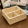 Nordic Knitting Collection Basket Set of House Holdhold Snack di stoccaggio finali