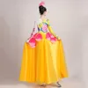 Stage Wear Flamenco Dress Female Long Sleeve Petal Costumes Spanish Bullfight Dance Performance Clothes Ballroom VO1046