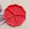 Baking Moulds Silicone Waffle Mold Maker Non-stick Kitchen Bakeware Cake Mould Makers For Oven High-temperature Set