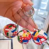 Schmuck Multinationale Flagge Fußball Schlüsselanhänger Fußball Anhänger 2022 Qatar Cup Landesflagge Schlüsselanhänger Souvenirs Geschenke Fantasche Zubehör