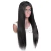 Long 4x4 Human Hair Glueless Wigs Transparent HD Lace Closure Wig Straight Kinky Curly Body Water Loose Deep Natural Color 1440in7916908