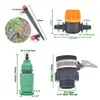 Vattningsutrustning 1/4 "Slangdropp Irrigationssystem Justerbart 8 -håls sprinkler Kit Garden Flow Dripper 220929