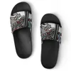 Designer douane schoenen Diy Men Women Sandaal slippers sliders Sandalen Herenglaasjes Slippertrainers Ademen
