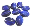 Beads Natural Blue Tiger Eye Cabochons Oval 18x25mm CAB Semi Precious Stone Jewelry Cabochon Ring Face 10pcs/lot