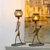 Candle Holders Metal candle holder home decor accessories Christmas Candlesticks for s Decorative chandeliers wedding centerpieces 220929