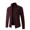 Hommes chandails hommes Cardigan pull à glissière tricoté chaud câble Crochet hiver veste hommes vêtements 220929