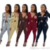Designer Women Sports Tracksuits Two Piece Pants Set Sportwear New Rib Dragkedja Cardigan Leegings Letter Brodery Outfits