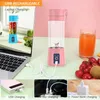 Fruits Légumes Outils Mélangeur portable Mélangeur USB Presse-agrumes électrique Machine Smoothie Blender Mini Robot culinaire Mélangeur personnel Mélangeurs de jus 220928