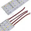 Şeritler 10pcs 50cm Fabrika Toptan SMD 5730 5630 DC12V LED sert sert şerit ışık çubuğu sıcak havalı doğal beyaz mavi yeşil kırmızı