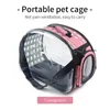 Katzentr￤ger Haustier Hunde Rucksack Reisetr￤ger Doppel Umh￤ngetasche Raum Katzen f￼r kleine Handtasche tragen