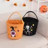 Детская ручная корзина Halloweens Party Hall Halloween Candy Bag Festival Festival Bucket By Sea GCB15903