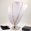 Luxury Fashion Necklace Designer Jewelry party Perfume Bottle diamond pendant Rose Gold necklaces for women fancy dress long chain Quality jewellery gift