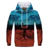 Men's T Shirts 3D Printing Hoodie Beautiful Night Pography Street Style Pullover And Women's Long Sleeve Sweatshirt