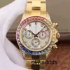 Wristwatches 2022 A new selling mens mechanical watch 2813 41mm sapphire dial gold watches band 2836 automatic calendar watch case wristwatches watchs designe M46