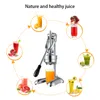 Fruits Légumes Outils Presse-agrumes en acier inoxydable presse-agrumes agrumes citron orange grenade extracteur de jus de fruits commercial ou domestique 220928