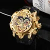 22 Luxury merken ongeslagen reserve Venom DC Comics Clown Rubber Strap 52mm Men's Quartz Watch Reloj Hombres