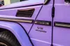 Crystal Super Gloss Purple Vinyl Wrap Klejek naklejka z lawendą fioletową błyszczącą błyszczącą folia folia DIY DIY z wydawnictwem powietrza