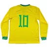 22 23 P. COUTINHO Mens Soccer Jerseys National Team RICHARLISON VINIJR. RICHARLISON G.JESUS CASEMIRO Home Away Long Sleeve Football Shirts