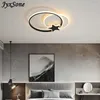 Luces de techo, lámpara Led decorativa creativa moderna nórdica para sala de estar, dormitorio, comedor, iluminación interior ultrafina