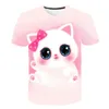 Mens t Shirts 3d Printed Kids Clothes Anime Shirt Fashion Street Cartoon Short Sleeve Casual T-shirt Boys/girls