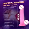 Beauty Items Soft Jelly Dildo Realistic Anal Penis Suction Cup Male Dick Female Masturbation Erotic Toys for Adult sexy Woman