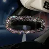 Decorazioni per interni Strass Crystal Luxury Car Seat Belt Cover Pad Volante Accessori auto