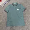 Polos Homme Designer Marque Française Polo Homme Luxe Polo Homme Sport Été Femme Tendance Pure Respirant Taille S/M/L/XL/XXL/XXXL Couleur Noir Gris Vert Rose Orange