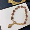 Woman Chain Bracelet Size Brass Material Bracelets for luxury designer Top Bracelet High Quality Jewelry Supply