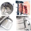 Baking Tools Stainless Steel Mesh Sieve Flour Useful Powdered Sugar Filter Kitchen Hand-Held Household Single-Layer Sifter