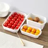 Dinnerware Sets Household Container Sealed Fresh-keeping Microwave Heating Plastic Lunch Box Refrigerator Storage Kitchen Supplies