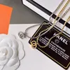 Frauen Luxus Design Marke Brief Halskette Choker Kette 18 Karat vergoldet Edelstahl Halsketten Gold Silber Anhänger Mode Mädchen Hochzeit Schmuck Zubehör