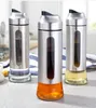 500ml Oil Bottle Dispenser Cooking Olive Vinegar Leakproof Sauce Container High Borosilicate Kitchen Glass Cruet RRE14589