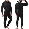 Summer Men Wetsuit Full bodysuit 3mm rund nackdykning Stretchig simning surfing snorkling kajakpaddlingskläder