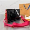 10A L أكياس القابض أكياس مصغرة Pochette Coussin BB أكياس ناعمة منتفخ منتفخ أحادي المحفظة