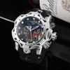 22 Luxury merken ongeslagen reserve Venom DC Comics Clown Rubber Strap 52mm Men's Quartz Watch Reloj Hombres