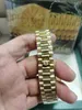 avec boîte d'origine montres de luxe bracelet en acier doré 40mm 228235 228239 cadran à rayures automatique mode montre-bracelet pour hommes
