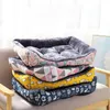 kennels pens Pet Dog Bed Sofa Mats Products Coussin Chien Animals Accessories Dogs Basket Supplies For Large Medium Small House Cat 220929